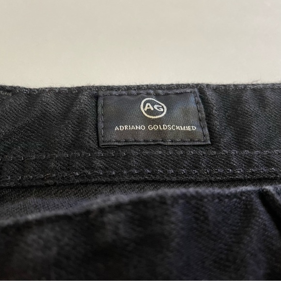 AG Adriano Goldschmied Men's The Graduate Tailored Leg Black Jeans Size 40R - Picture 10 of 12